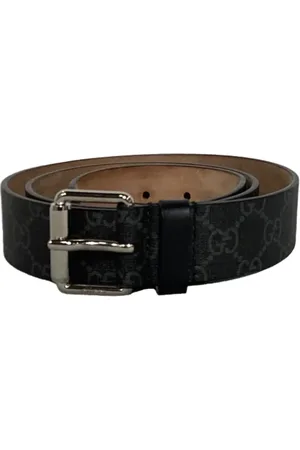 Gucci Pre-owned, Kobieta, Czarny, ONE SIZE, Pre-owned Canvas belts