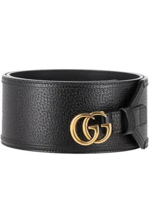 Gucci Pre-owned, Kobieta, Czarny, ONE SIZE, Skóra, Pre-owned Leather belts