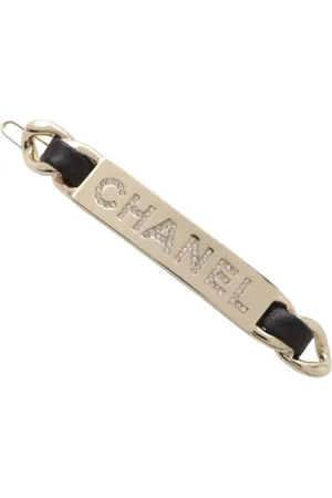 CHANEL Pre-owned, Kobieta, Żółty, ONE SIZE, Pre-owned Metal hair-accessories