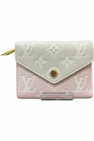 LOUIS VUITTON Pre-owned, Kobieta, Różowy, ONE SIZE, Skóra, Pre-owned skórzane portfele