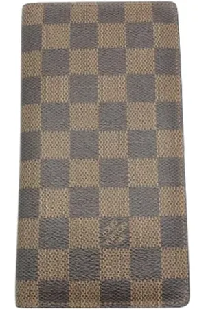 LOUIS VUITTON Pre-owned, Mężczyzna, brązowy, ONE SIZE, Pre-owned portfele płócienne