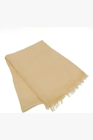 Hermès Pre-owned, Kobieta, Beżowy, ONE SIZE, Kaszmir, Pre-owned Cashmere scarves