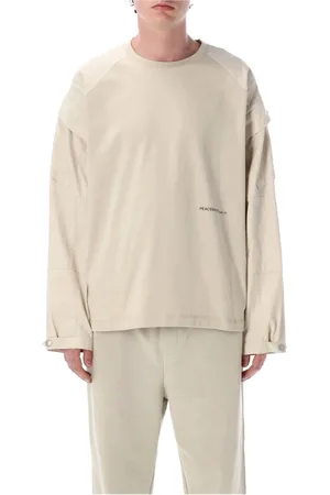 OAMC Koszulki, Mężczyzna, Beżowy, L, Peacemaker SI Cargo T-shirt Sand