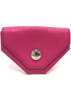 Hermès Pre-owned, Kobieta, Różowy, ONE SIZE, Skóra, Pre-owned skórzane portfele