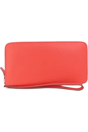 Hermès Pre-owned, Kobieta, Czerwony, ONE SIZE, Skóra, Pre-owned skórzane portfele