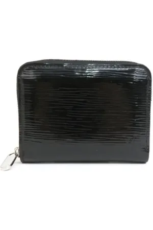 LOUIS VUITTON Pre-owned, Mężczyzna, Czarny, ONE SIZE, Skóra, Pre-owned skórzane portfele