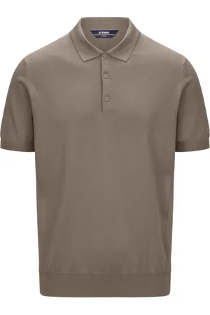 K-Way Koszulki, Mężczyzna, Beżowy, XL, Beżowe Polo T-shirty i Pola
