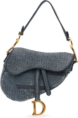 Dior Pre-owned, Kobieta, Niebieski, ONE SIZE, Denim, Pre-owned Denim dior-bags
