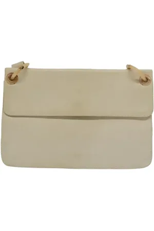 Prada Pre-owned, Kobieta, Beżowy, ONE SIZE, Skóra, Pre-owned Leather prada-bags