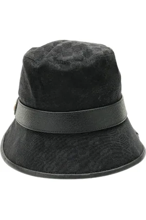 Gucci Pre-owned, Kobieta, Czarny, ONE SIZE, Pre-owned Fabric hats