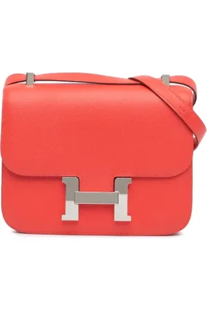 Hermès Pre-owned, Kobieta, Pomarańczowy, ONE SIZE, Skóra, Pre-owned Leather crossbody-bags