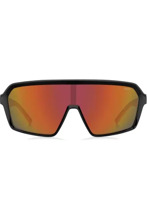 HUGO BOSS Akcesoria, Kobieta, Czarny, ONE SIZE, Czarne okulary przeciwsłoneczne dla kobiet Stylowe