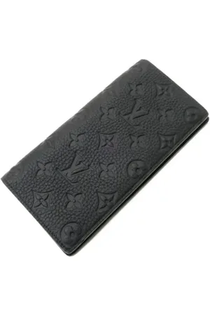 LOUIS VUITTON Pre-owned, Mężczyzna, Czarny, ONE SIZE, Skóra, Pre-owned skórzane portfele