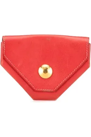 Hermès Pre-owned, Kobieta, Czerwony, ONE SIZE, Skóra, Pre-owned skórzane portfele