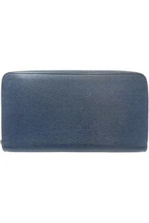 LOUIS VUITTON Pre-owned, Mężczyzna, Niebieski, ONE SIZE, Skóra, Pre-owned skórzane portfele