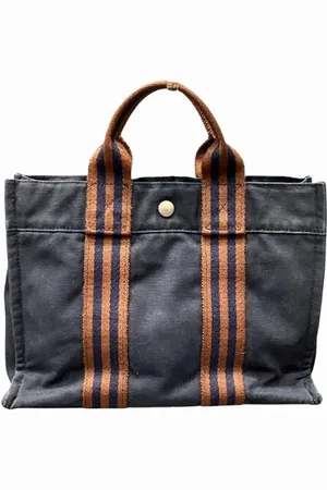 Hermès Pre-owned, Kobieta, Czarny, ONE SIZE, Pre-owned Canvas handbags