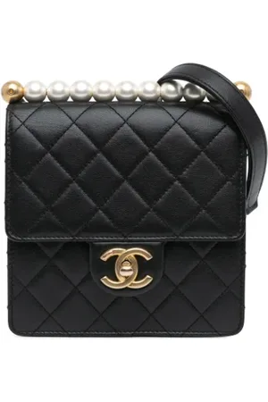 CHANEL Pre-owned, Kobieta, Czarny, ONE SIZE, Skóra, Pre-owned Leather crossbody-bags