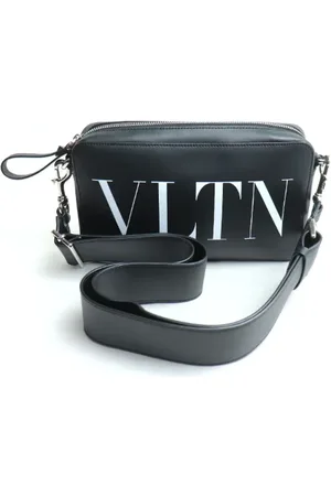 VALENTINO Pre-owned, Kobieta, Czarny, ONE SIZE, Skóra, Pre-owned Leather crossbody-bags