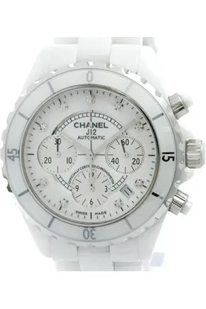 CHANEL Pre-owned, Mężczyzna, Biały, ONE SIZE, Pre-owned Glass watches