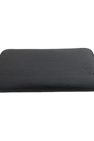 LOUIS VUITTON Pre-owned, Kobieta, Czarny, ONE SIZE, Skóra, Pre-owned skórzane portfele
