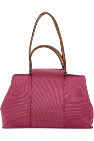 Hermès Pre-owned, Kobieta, Różowy, ONE SIZE, Skóra, Pre-owned Canvas handbags