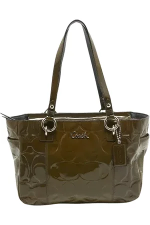Coach Pre-owned, Kobieta, Zielony, ONE SIZE, Pre-owned Leather totes