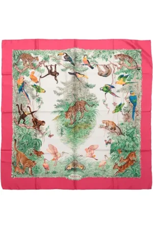 Hermès Pre-owned, Kobieta, Wielobarwność, ONE SIZE, Pre-owned Silk scarves