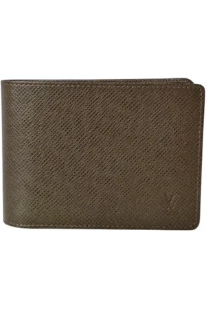 LOUIS VUITTON Pre-owned, Mężczyzna, brązowy, ONE SIZE, Skóra, Pre-owned skórzane portfele