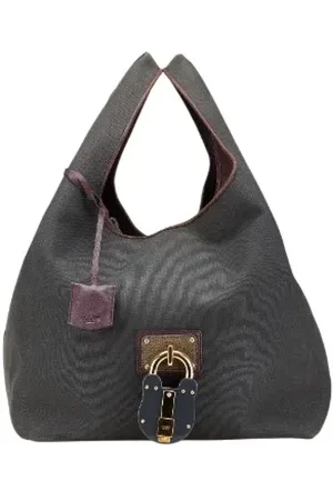 Loewe Pre-owned, Kobieta, Zielony, ONE SIZE, Skóra, Pre-owned Canvas handbags
