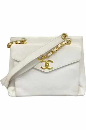 CHANEL Pre-owned, Kobieta, Biały, ONE SIZE, Skóra, Pre-owned Leather chanel-bags
