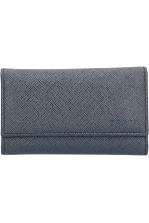 Prada Pre-owned, Mężczyzna, Niebieski, ONE SIZE, Skóra, Pre-owned Leather key-holders