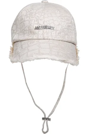 Jacquemus Akcesoria, Kobieta, Beżowy, 60 CM, Bawełna, La Casquette Artichaut