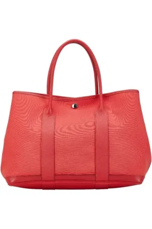 Hermès Pre-owned, Kobieta, Czerwony, ONE SIZE, Pre-owned Canvas handbags