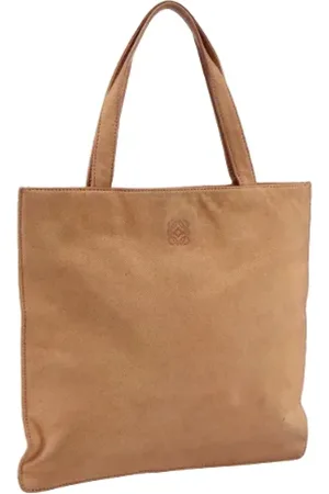 Loewe Pre-owned, Kobieta, Pomarańczowy, ONE SIZE, Zamsz, Pre-owned Suede handbags