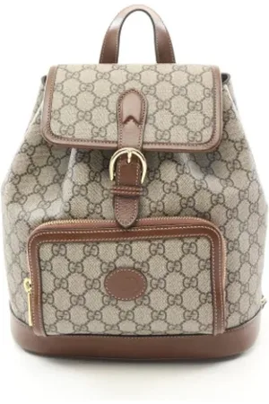 Gucci Pre-owned, Kobieta, Beżowy, ONE SIZE, Skóra, Pre-owned Leather gucci-bags