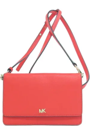 Michael Kors Pre-owned, Kobieta, Czerwony, ONE SIZE, Skóra, Pre-owned skórzane portfele