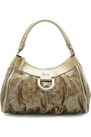 Gucci Pre-owned, Kobieta, Żółty, ONE SIZE, Skóra, Pre-owned Canvas handbags
