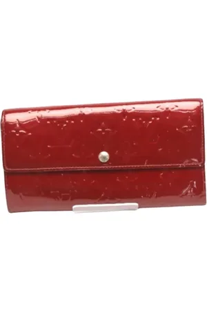 LOUIS VUITTON Pre-owned, Kobieta, Czerwony, ONE SIZE, Skóra, Pre-owned skórzane portfele