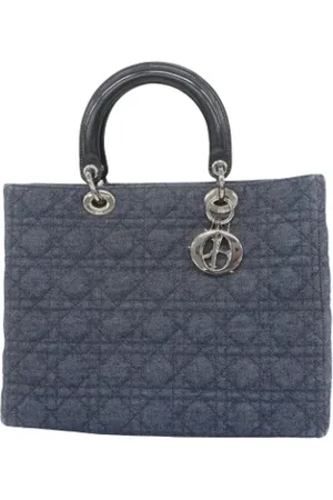 Dior Pre-owned, Kobieta, Niebieski, ONE SIZE, Denim, Pre-owned Denim dior-bags