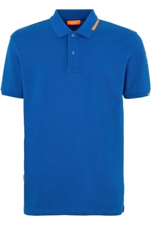 sunseeker Koszulki, Mężczyzna, Niebieski, XL, Niebieski Polo z Bawełny z Logo