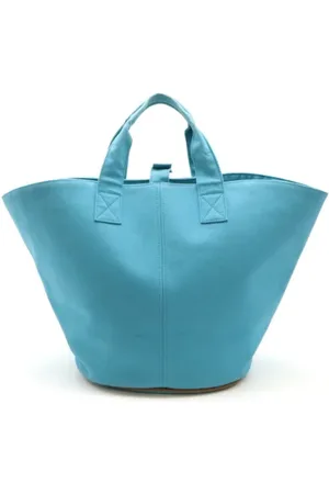 Hermès Pre-owned, Kobieta, Niebieski, ONE SIZE, Skóra, Pre-owned Canvas handbags