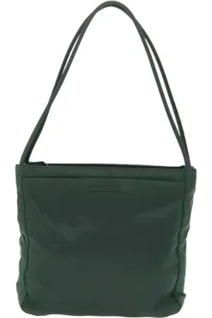 Prada Pre-owned, Kobieta, Zielony, ONE SIZE, Pre-owned Fabric shoulder-bags