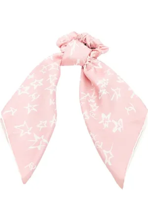 CHANEL Pre-owned, Kobieta, Różowy, ONE SIZE, Pre-owned Silk hair-accessories