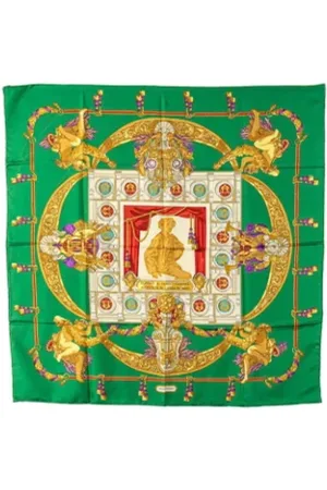 Hermès Pre-owned, Kobieta, Wielobarwność, ONE SIZE, Pre-owned Silk scarves