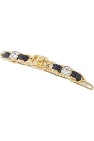 CHANEL Pre-owned, Kobieta, Żółty, ONE SIZE, Pre-owned Gold hair-accessories