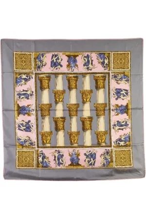 Céline Pre-owned, Kobieta, Wielobarwność, ONE SIZE, Pre-owned Silk scarves