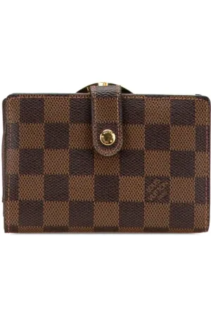 LOUIS VUITTON Pre-owned, Kobieta, brązowy, ONE SIZE, Len, Pre-owned portfele płócienne