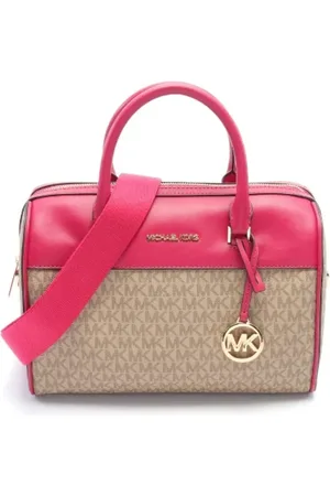 Michael Kors Pre-owned, Kobieta, Beżowy, ONE SIZE, Skóra, Pre-owned Canvas handbags