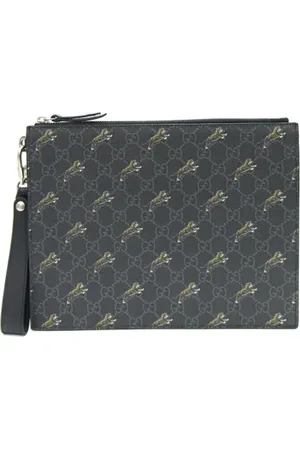 Gucci Akcesoria, Mężczyzna, Czarny, ONE SIZE, Skóra, Pre-owned Leather gucci-bags