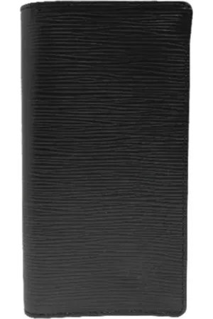 LOUIS VUITTON Pre-owned, Mężczyzna, Czarny, ONE SIZE, Skóra, Pre-owned skórzane portfele